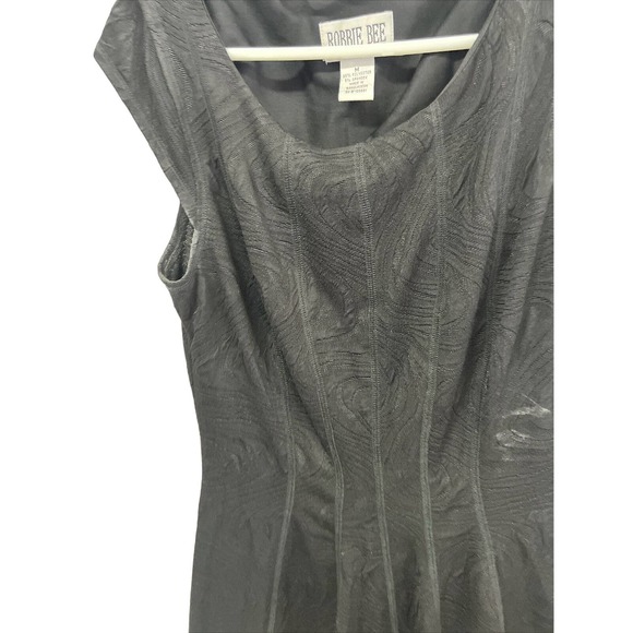 Signature By Robbie Bee Womens Black Dress Plus SZ Medium - Picture 4 of 9